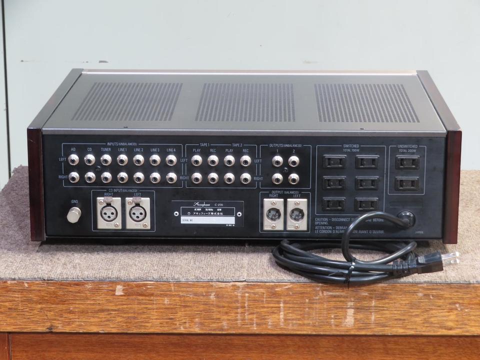 C-270 Accuphase - 中古オーディオ 高価買取・販売 ハイファイ堂