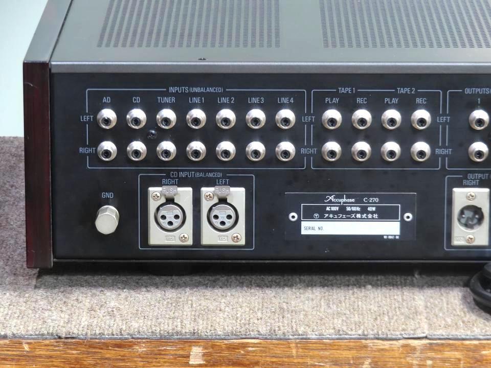 C-270 Accuphase - 中古オーディオ 高価買取・販売 ハイファイ堂
