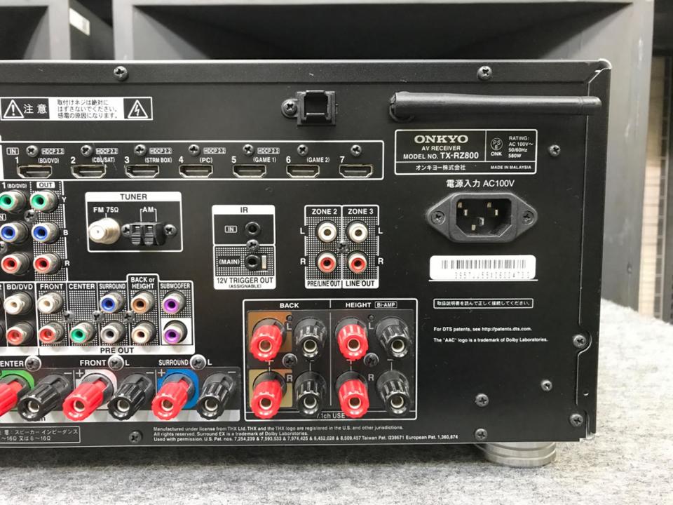 TX-RZ800 ONKYO - 中古オーディオ 高価買取・販売 ハイファイ堂