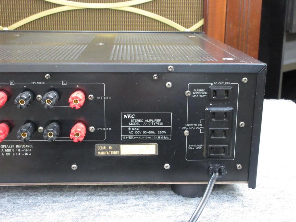 送料込み 美品　NEC A-10 typeⅢ 2025年最新】NEC A-10 TypeⅢの人気アイテム - メルカリ