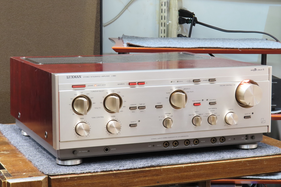 L-560 LUXMAN - 中古オーディオ 高価買取・販売 ハイファイ堂