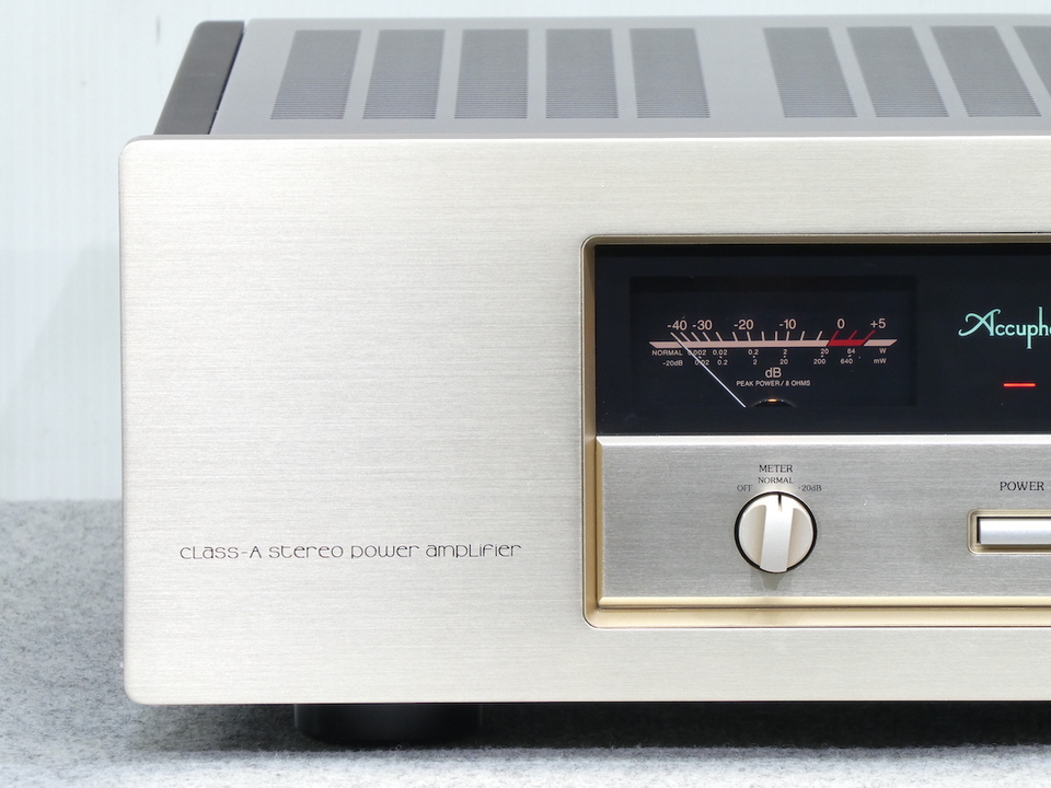 Accuphase A-20 クラス純A級ステレオ・ パワーアンプ　本体 Accuphase A-20の仕様 アキュフェーズ