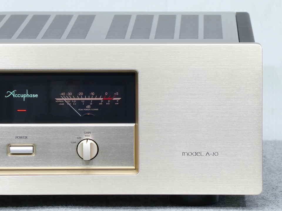 A-20 Accuphase - 中古オーディオ 高価買取・販売 ハイファイ堂