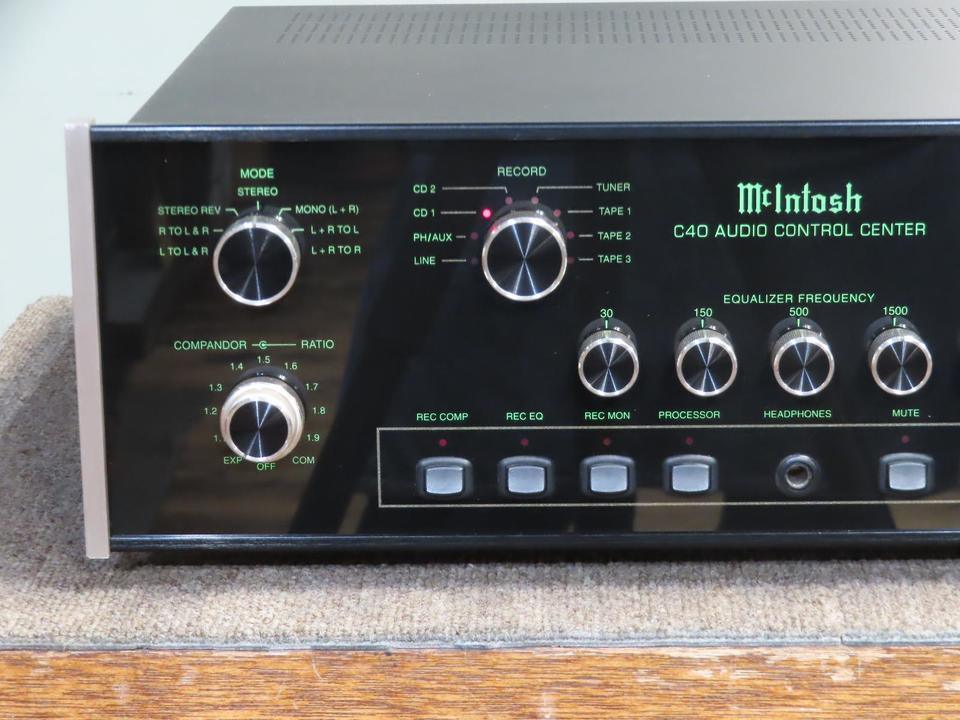 ◼️ジャンク品◼️マッキントッシュC40 AUDICONTROL CENTER ◼️ジャンク品◼️マッキントッシュC40 AUDICONTROL CENTER