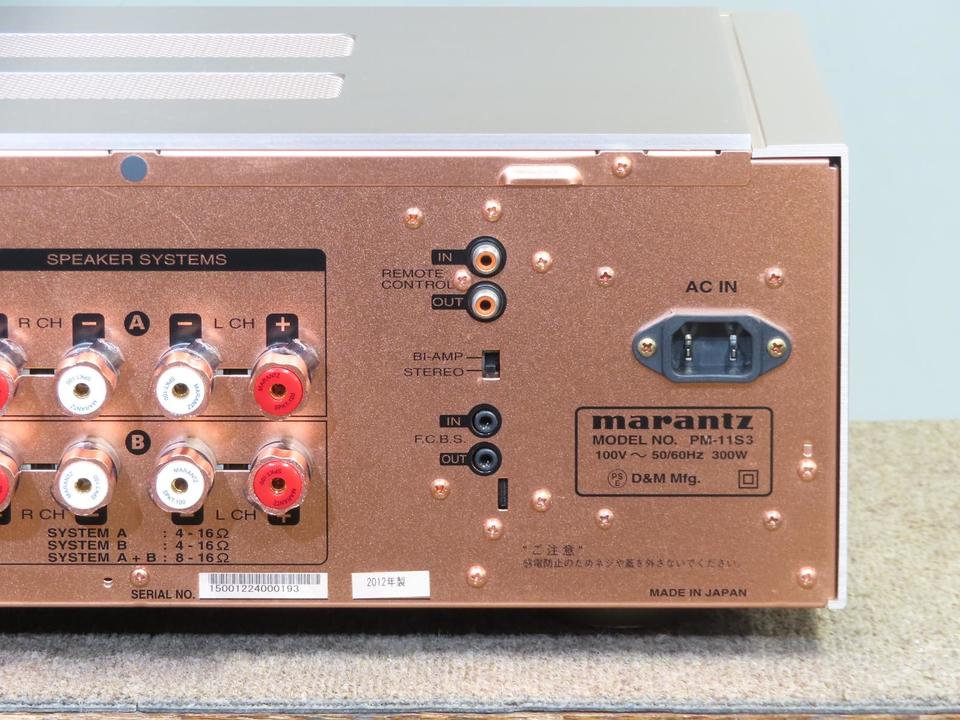 完動美品！2016年製マランツ プリメインアンプ Marantz PM-11S3 完動美品 2016年製マランツ プリメインアンプ Marantz PM-11S3