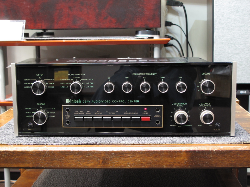 C34V McIntosh - 中古オーディオ 高価買取・販売 ハイファイ堂
