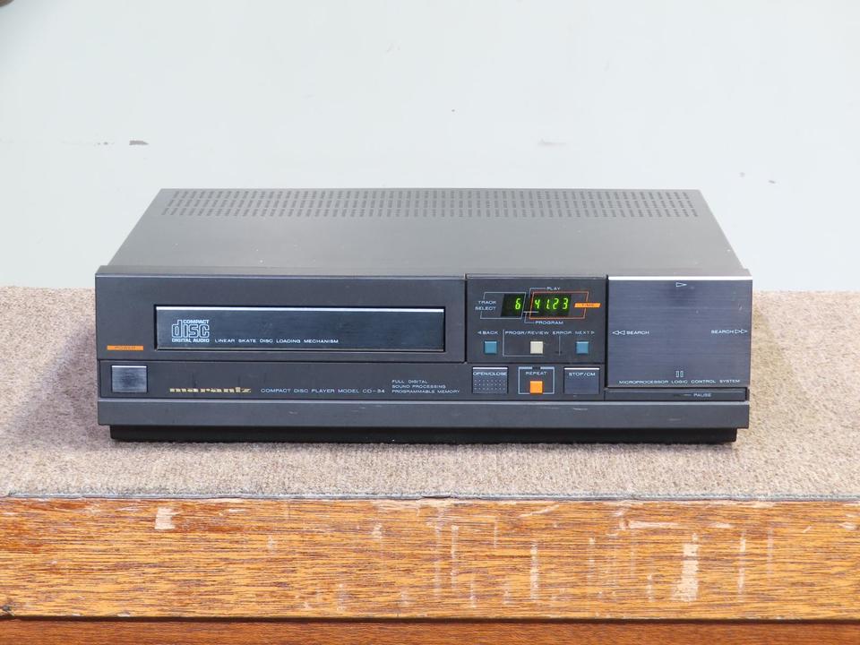 marantz - marantz CD-34 マランツCDプレーヤー中古　ジャンク Yahoo!オークション - 【ジャンク品】 『marantz CD-34
