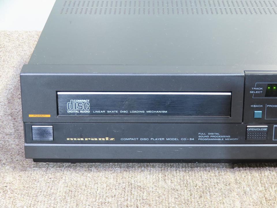marantz - marantz CD-34 マランツCDプレーヤー中古　ジャンク marantz - marantz CD-34 マランツCDプレーヤー中古 ジャンクの