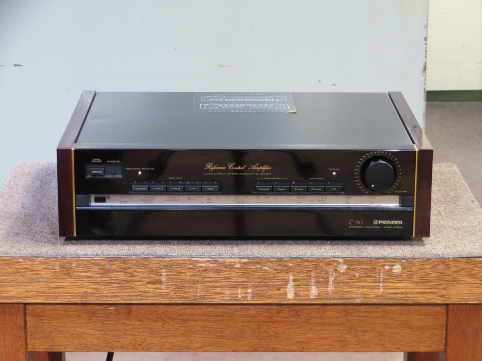 PIONEER コントロールアンプC-90 パイオニアステレオコントロールアンプ パイオニア C-90 1日目 - アンプとインプとの日々