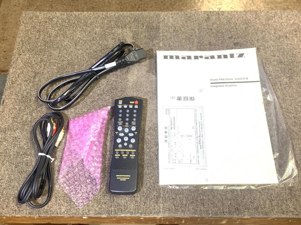 美品 marantz マランツ PM6100SA Ver.2 リモコン 説明書付 Yahoo!オークション -「pm6100sa ver.2」の落札相場・落札価格