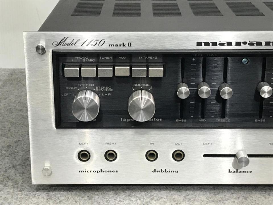 マランツモデル1150美品 □お店の説明と違うジャンク品だったが～ It was a junk item that was