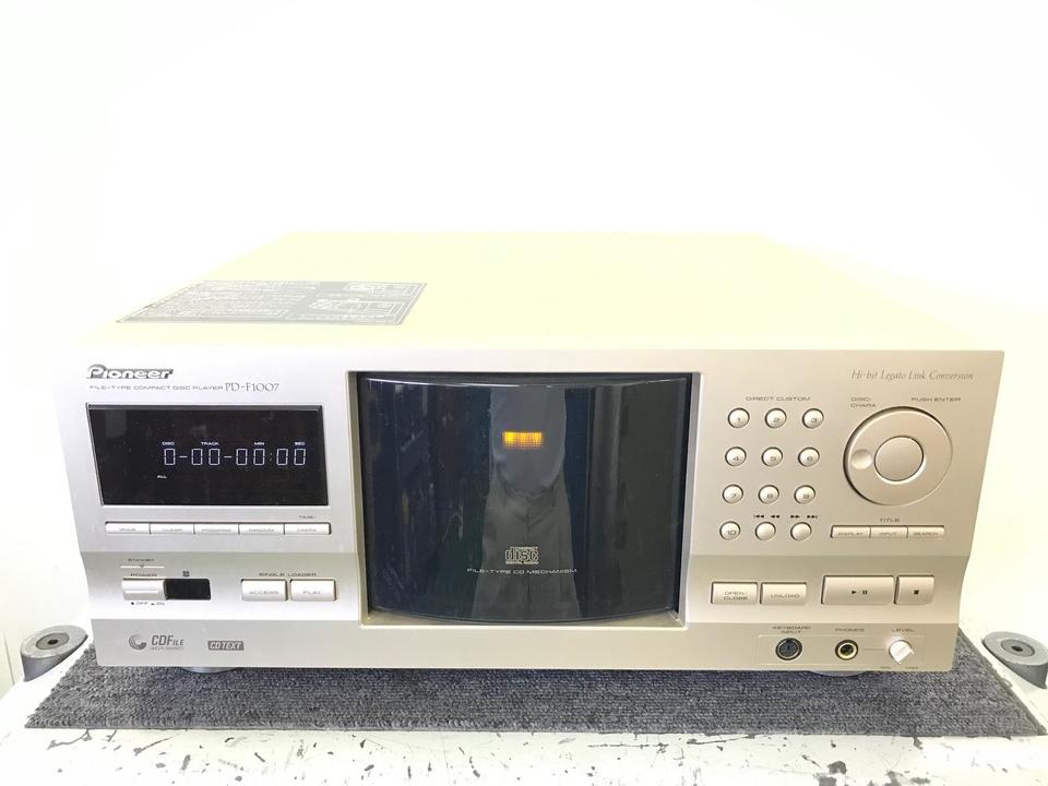 Pioneer PD-F1007　301枚 CDプレイヤー 動作確認済 Amazon.co.jp: CDプレイヤー CDデッキ CDチェンジャー PD-F1007