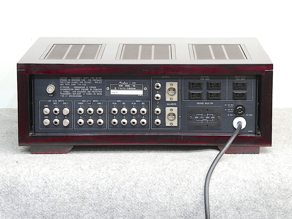 アキュフェーズ　C-280 C-280 Accuphase - 中古オーディオ 高価買取・販売 ハイファイ堂