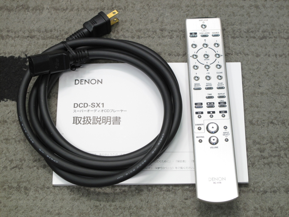 DCD-SX1 DENON - 中古オーディオ 高価買取・販売 ハイファイ堂