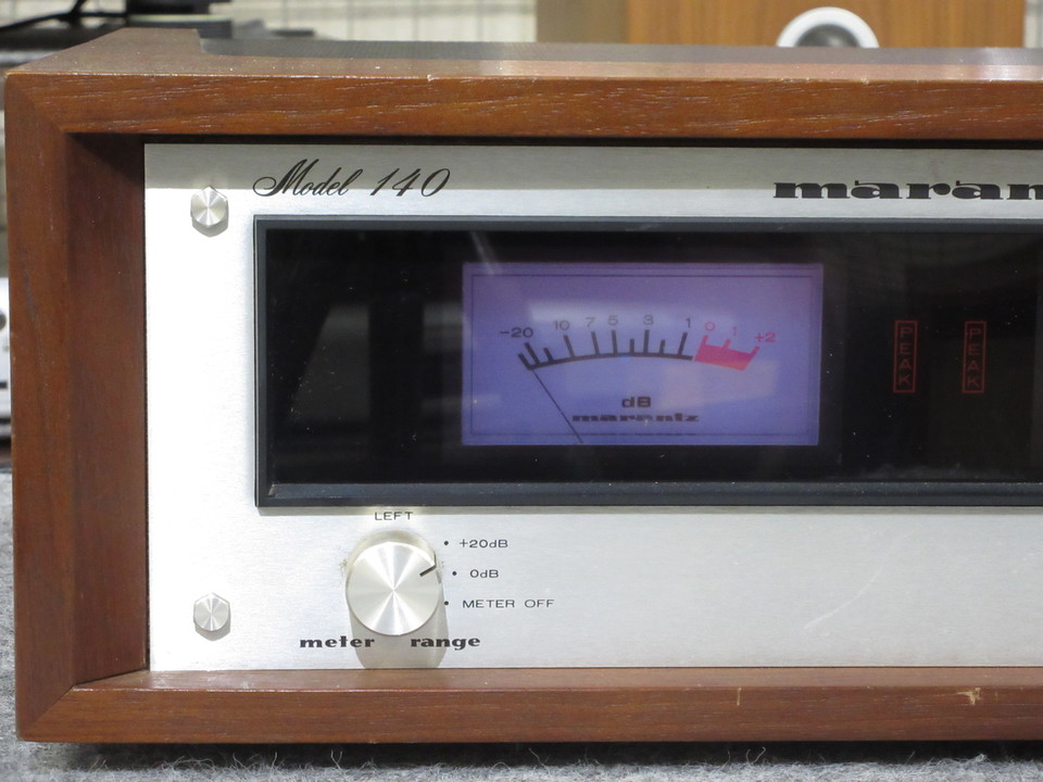 ☆ マランツ製 Marantz パワーアンプ Model 140 点検・整備済み (LED仕様)