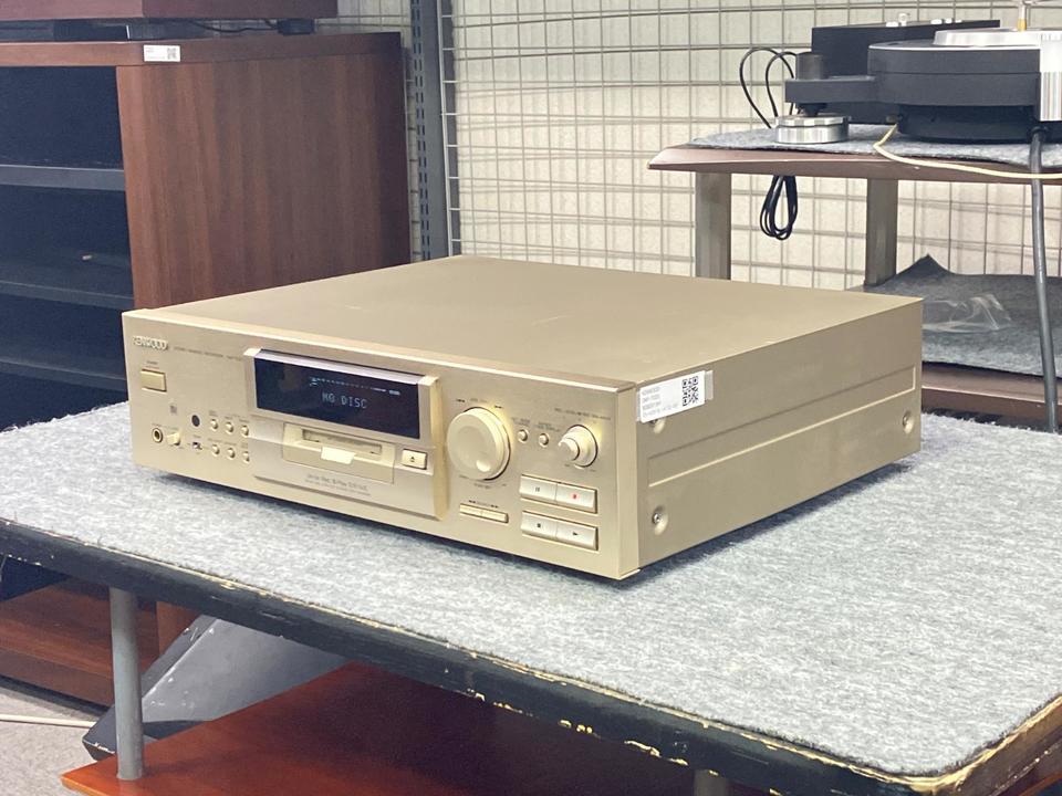 ケンウッドMDデッキ　DMF-7020   ジャンク ケンウッド KENWOOD DMF-7020 MDデッキ ケーブル付き ジャンク