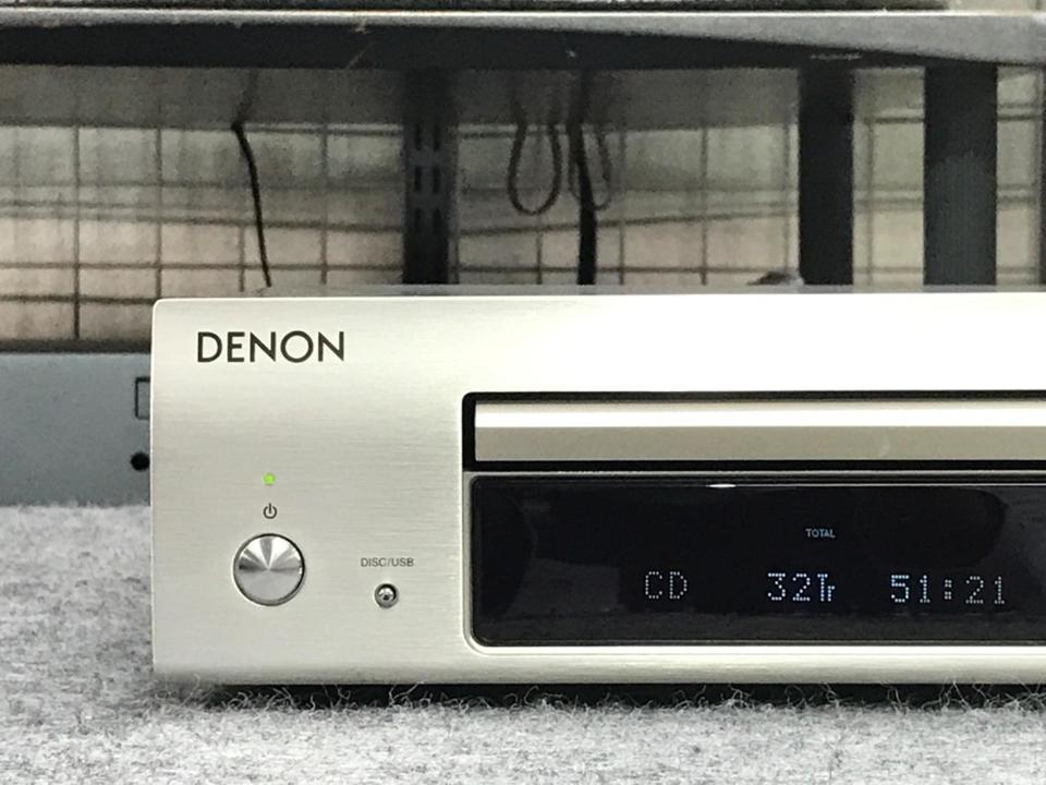 Denon CDプレーヤー Fシリーズ プレミアムシルバー DCD-F109-SP(中古品) 中古】Denon CDプレーヤー Fシリーズ プレミアムシルバー DCD-F109-SP