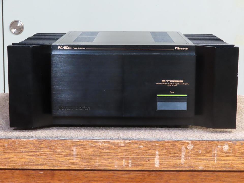 NAKAMICHI パワーアンプ PA-50CE Nakamichi ナカミチ ステレオパワーアンプ PA-50CE