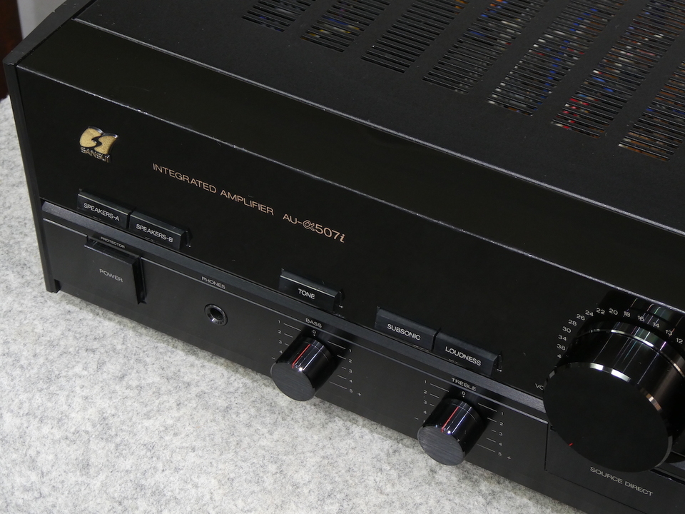【動作品】SANSUI ・AU-α507i／インテグレーテッドDCアンプ 動作品】SANSUI ・AU-α507i／インテグレーテッドDCアンプ