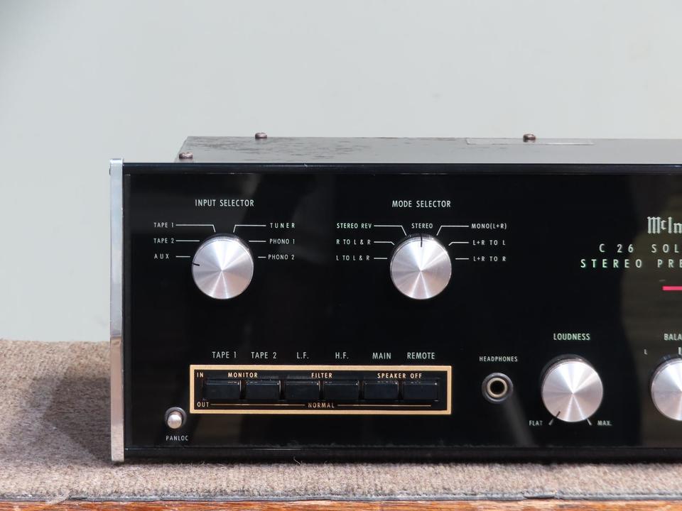 C26 McIntosh - 中古オーディオ 高価買取・販売 ハイファイ堂
