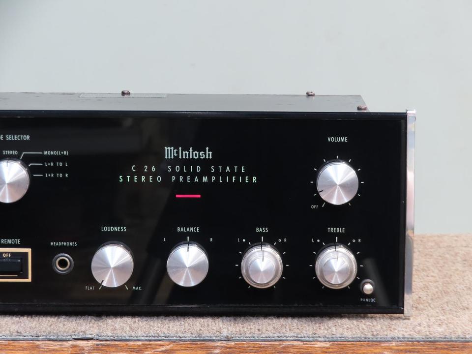 C26 McIntosh - 中古オーディオ 高価買取・販売 ハイファイ堂