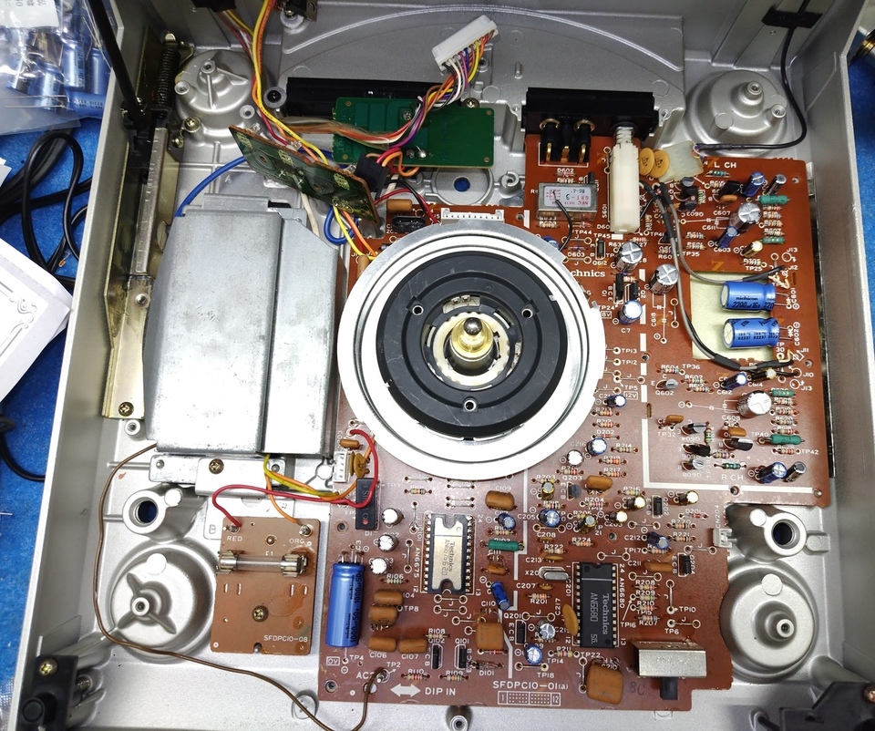 完動良品 Technics SL-10 MCアンプ内蔵 フルオート EPC-310MC付
