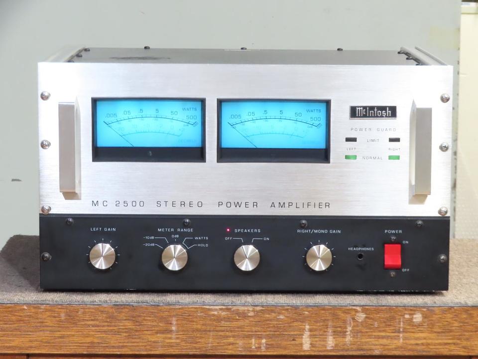 MC2500 McIntosh - 中古オーディオ 高価買取・販売 ハイファイ堂