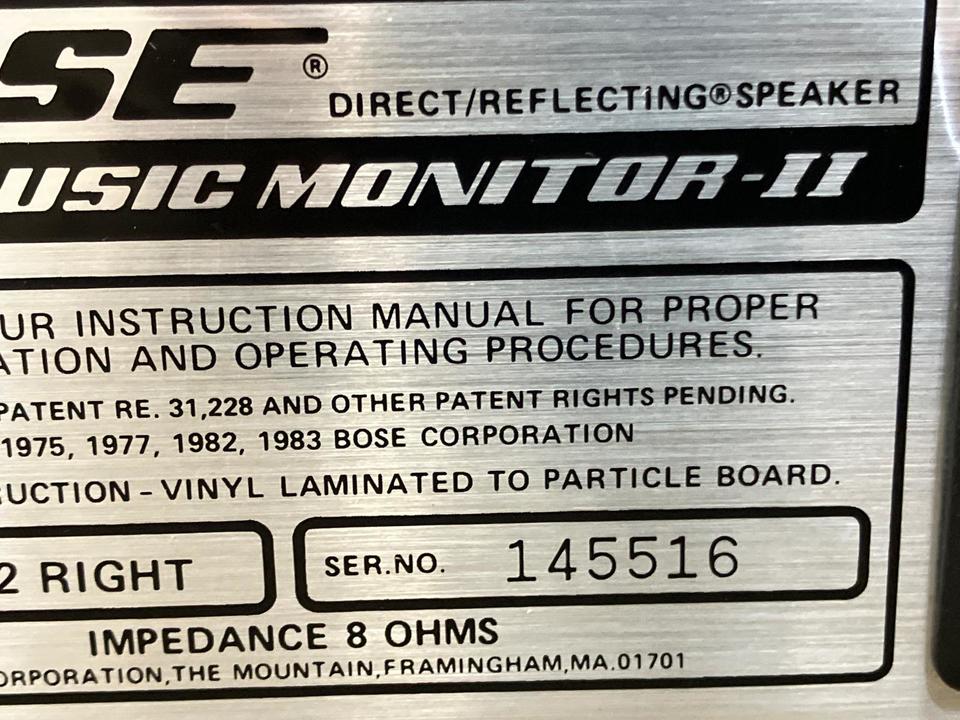 301MM/2 BOSE - 中古オーディオ 高価買取・販売 ハイファイ堂