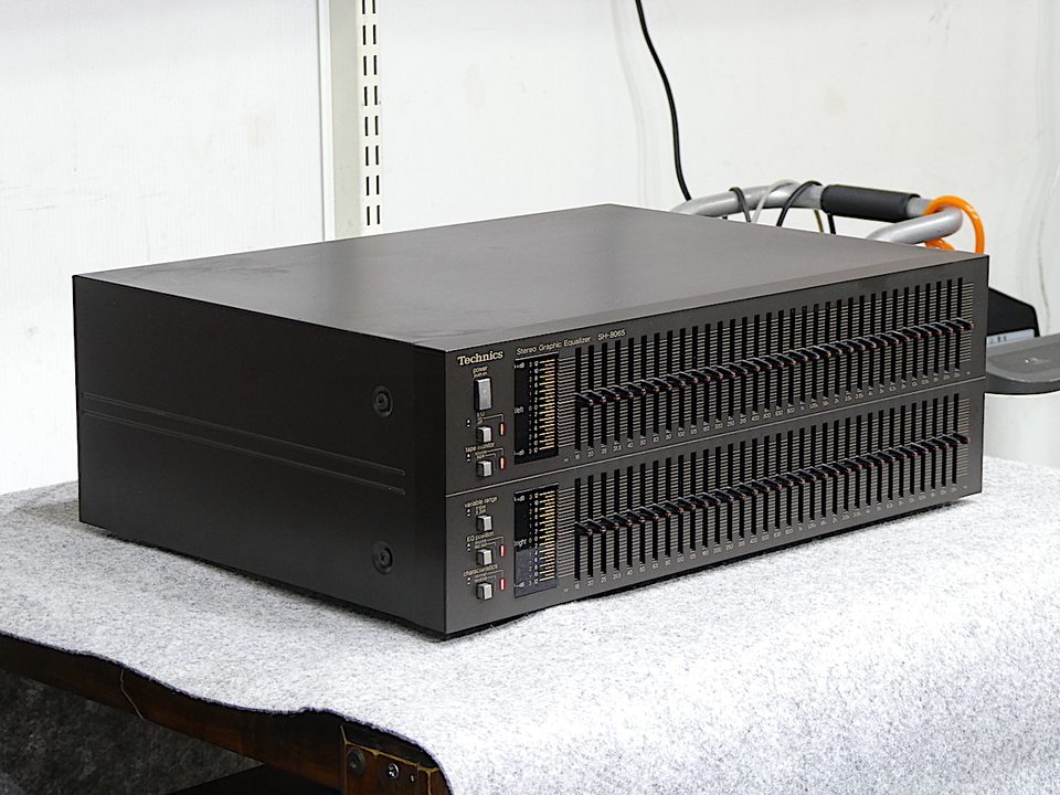 【美品】Technics SH-8065　ステレオグラフィックイコライザー Yahoo!オークション -「technics sh-8065」(オーディオ機器) の
