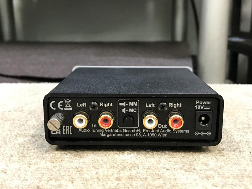Pro-Ject「PhonoBox」フォノイコ 通電確認済 Pro-Ject Phono Box MM (PHONOBOX/MM) MM専用フォノイコライザー