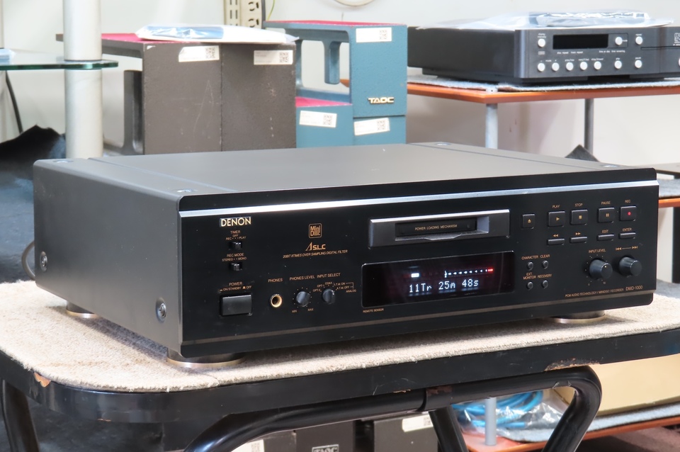 DMD-1000.DENON.MDプレイヤー。 Denon DMD-1000 MiniDisc MD Recorder Deck Player Confirmed