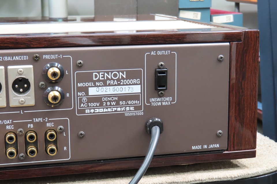 PRA-2000RG DENON - 中古オーディオ 高価買取・販売 ハイファイ堂
