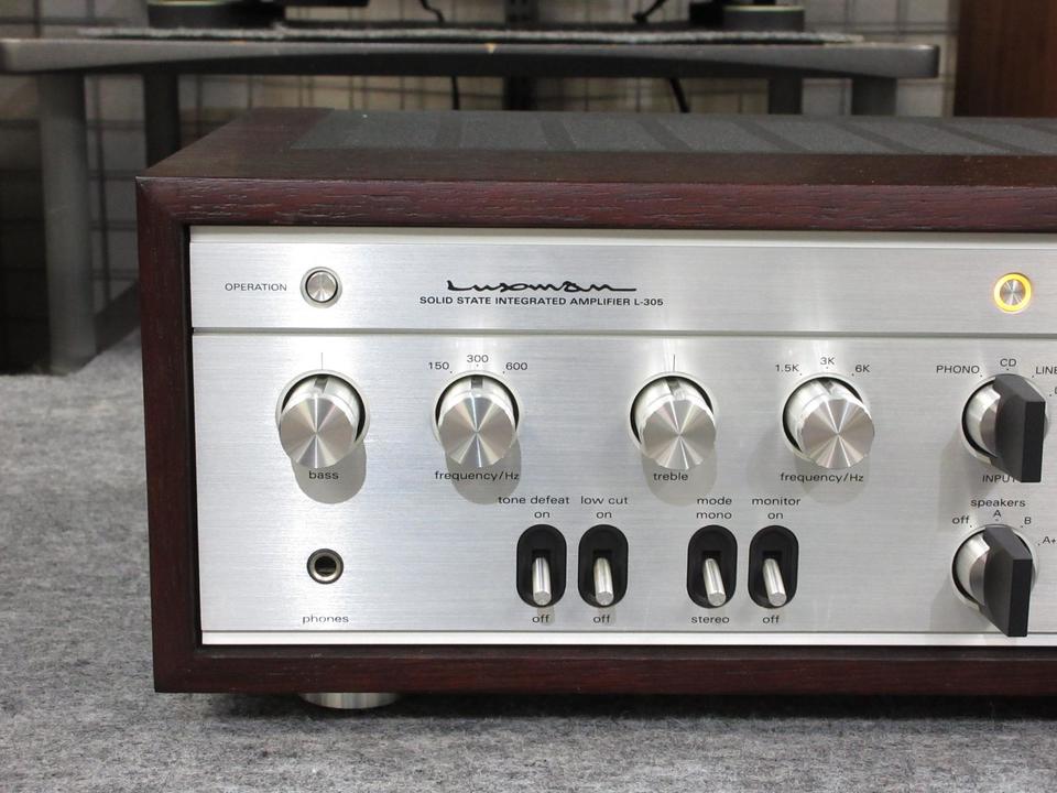 ★希少美品・完動品　LUXMAN L-305 ブランド：LUXMAN L-305 LUXMAN - 中古オーディオ 高価買取・販売 ハイファイ堂