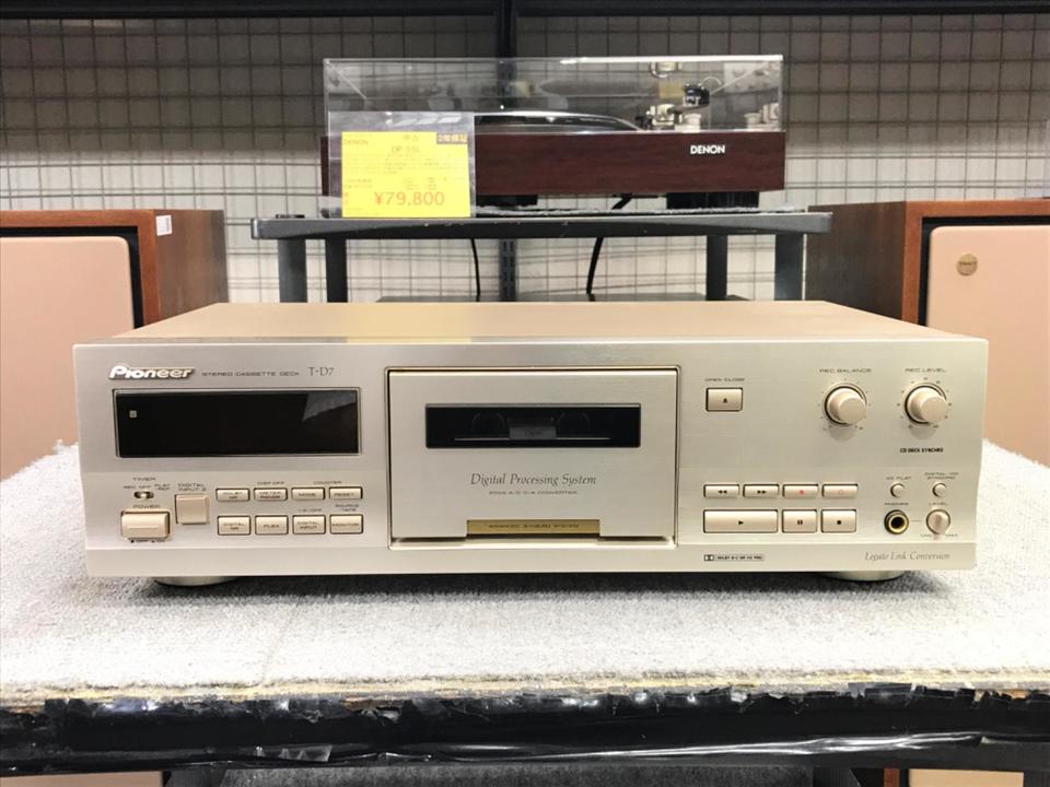 パイオニア 3ヘッドシングルカセットデッキ T-D7 Amazon.co.jp: パイオニア 3ヘッドシングルカセットデッキ T-D7
