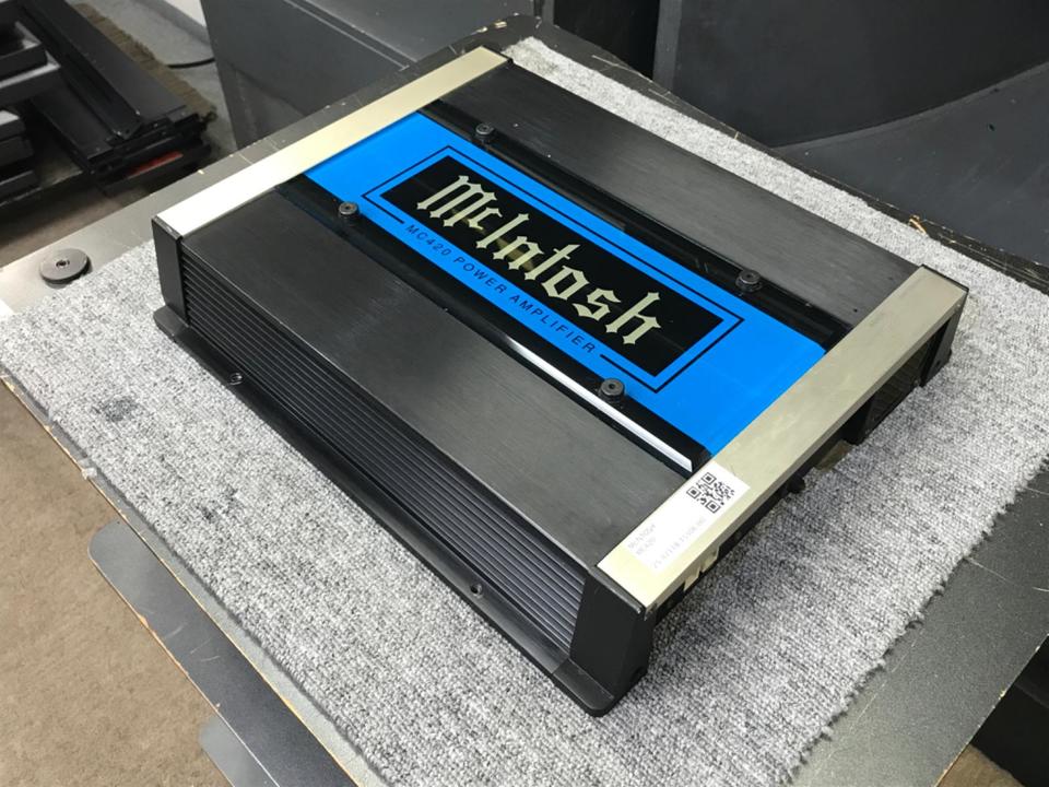当時物】McIntosh 4/3/2POWER AMPLIFIER MC420 McIntosh - 【当時物