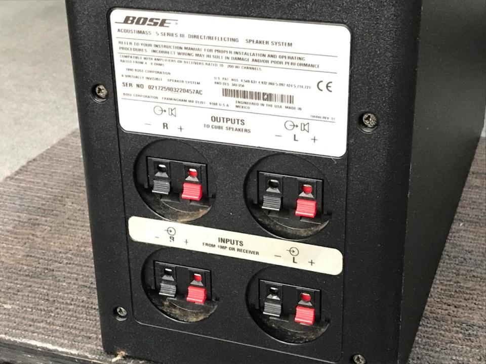 ☆中古品 BOSE/ボーズ AM5-III サテライトスピーカー ペア 6.0cm