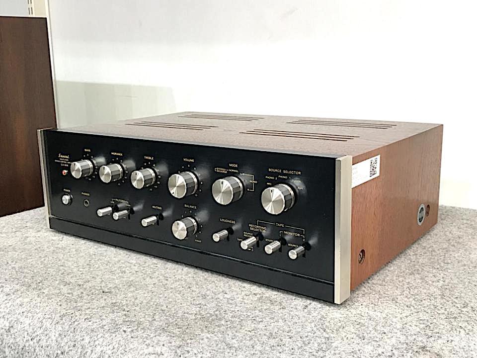 SANSUI　CA-606 プリアンプ　オーバーホール、チューンナップ済み！ やまちゃんのおもちゃ箱 Sansui CA-606