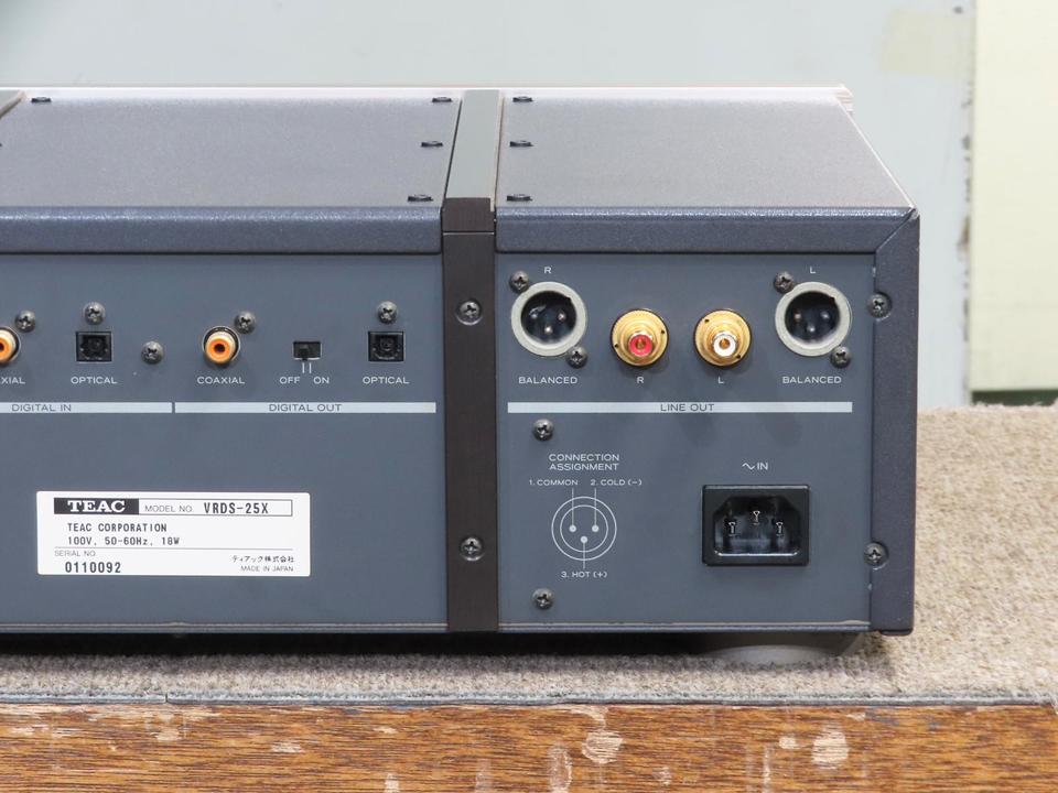 VRDS-25X TEAC - 中古オーディオ 高価買取・販売 ハイファイ堂