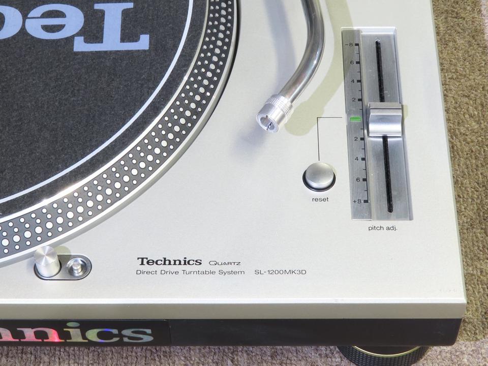 動作確認済　Technics SL-1200MK3D テクニックス SL-1200MK3D Technics Turntable DJ Silver Direct Player Japan