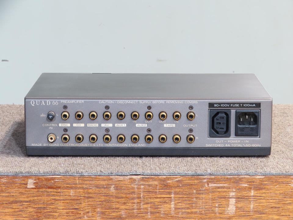 クォード QUAD 66 プリアンプ メンテナンス済み