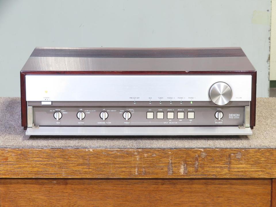 DENON/デノン プリアンプ PRA-2000Z【ジャンク品】 2026年最新Yahoo