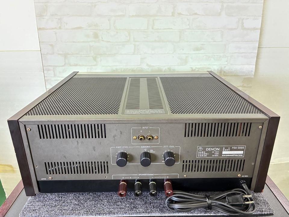 POA-3000 DENON - 中古オーディオ 高価買取・販売 ハイファイ堂