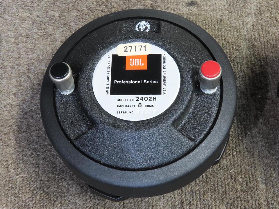 JBL 2402H　ツイーター　ペア 音出し確認済 スタンド付き 中古　美品　② Yahoo!オークション - JBL 2402H ホーン型 ツイーターユニット