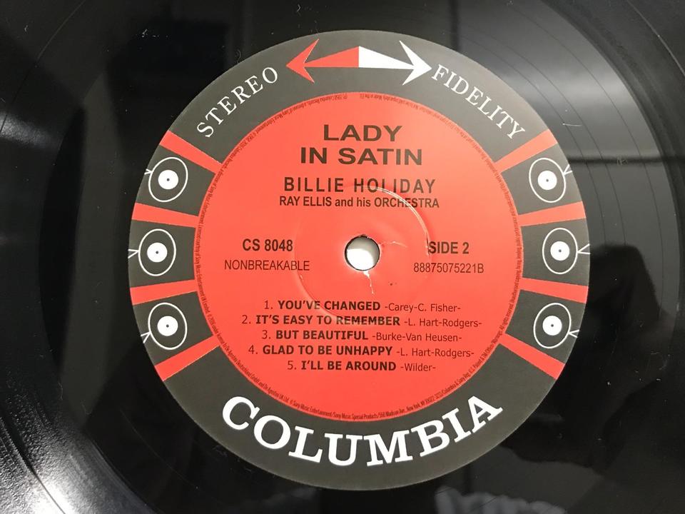 ビリー・ホリデイ集レコード7枚 BILLIE HOLIDAY / Twelve Of Her Greatest Interpretations