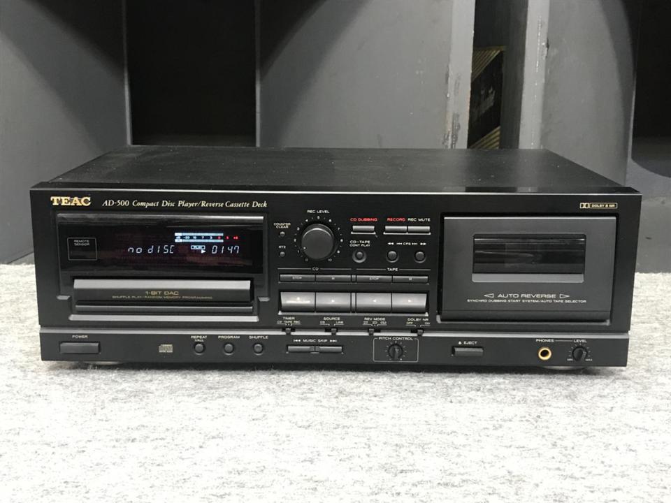 【中古】TEAC カセットCDプレーヤー AD-500 Teac AD-500 CD/Tape Combo Player..Rare Vintage!! | eBay