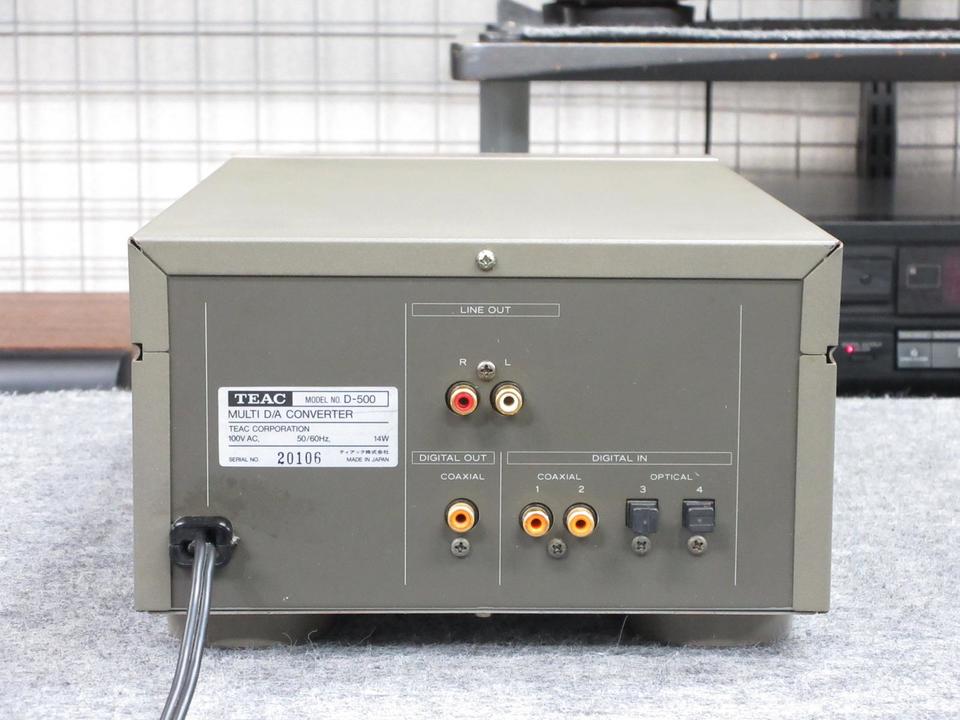D-500 TEAC - 中古オーディオ 高価買取・販売 ハイファイ堂