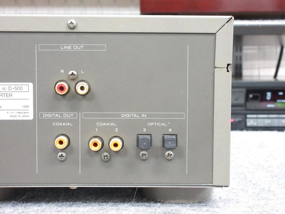 D-500 TEAC - 中古オーディオ 高価買取・販売 ハイファイ堂