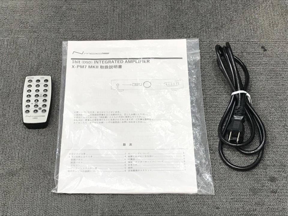 NMODE X-PM7 MK2 美品 元箱・付属品完備 MKⅡ エヌモード