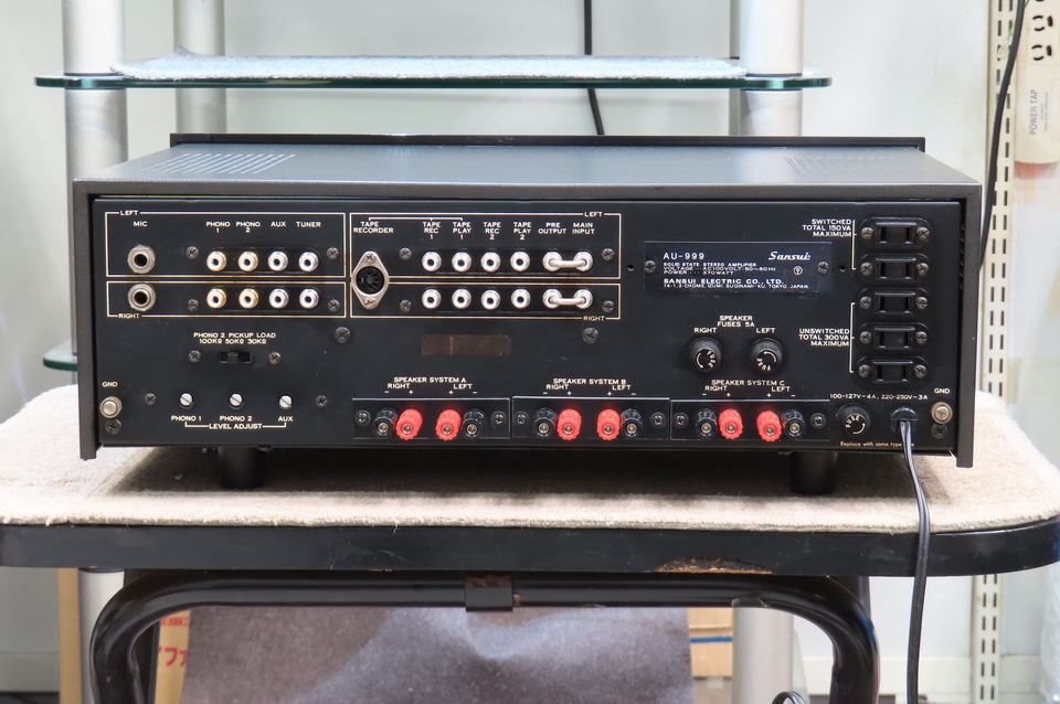 SANSUI AU-999 プリメインアンプ 【ジャンク品】 AU-999 SANSUI - 中古オーディオ 高価買取・販売 ハイファイ堂
