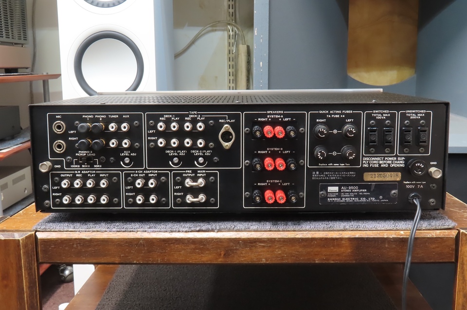 AU-9500 SANSUI - 中古オーディオ 高価買取・販売 ハイファイ堂
